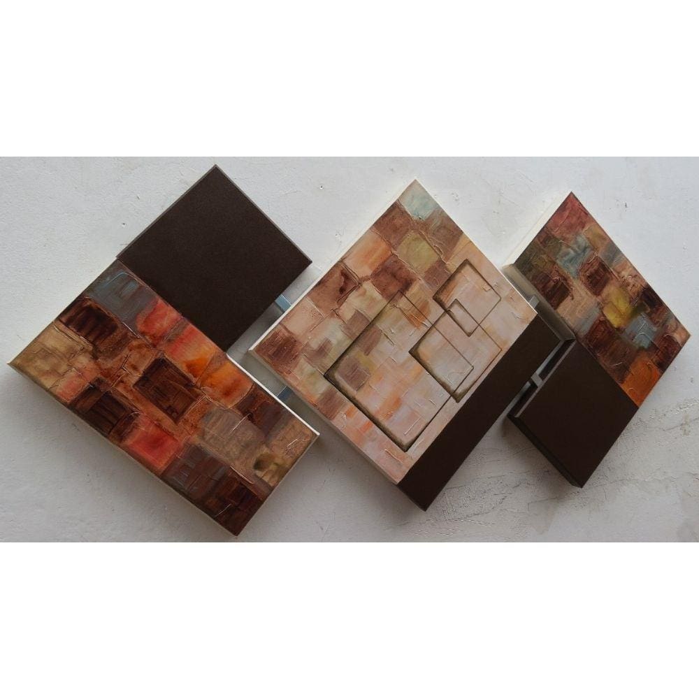 Quadro abstrato decorativo 70x150cm