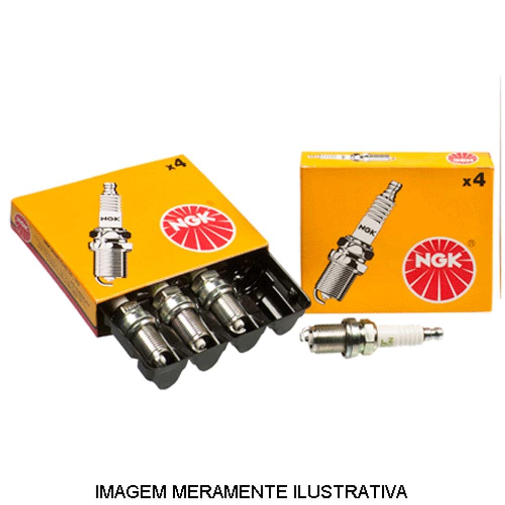 Vela De Ignição Ngk A3, A4, A4, A6, A6, C230, A160, Slk230, Vario, Bora, Gol, Golf, New Beetle, Parati, Passat, Polo