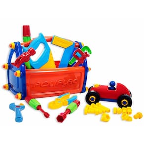 Caixa de Ferramentas Infantil com Acessórios 5931 - Poliplac