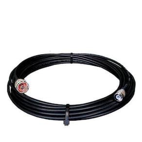Cabo Descida 15 Metros Rg 58 Antena Celular Rural N Macho X Tnc Macho