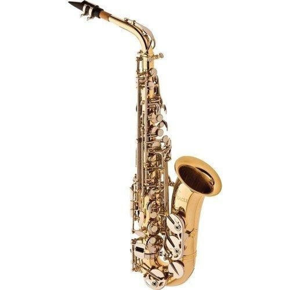 Saxofone Alto Eb Sa500-Ln Niquelado Eagle