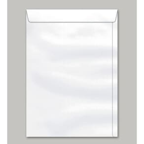 Envelope Saco Offset Branco 260mmx360mm 90g - Cx c/250 - Scrity