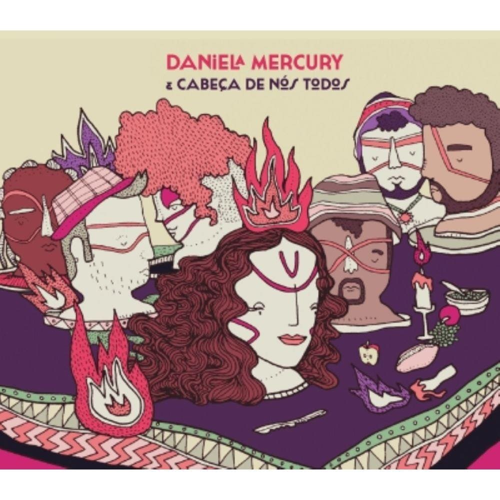 CD - Daniela Mercury - e Cabeça de Nós Todos