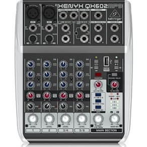 Mesa/Mixer Behringer Xenyx QX602MP3 - MS0043