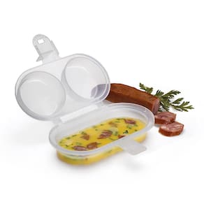 Forma De Ovos P/ Fritar E Omeleteira Para Microondas Sem Gordura