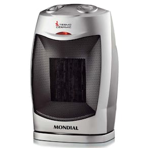Aquecedor de Ambiente Elétrico Mondial Line Termo Ceramic A-05, Cinza