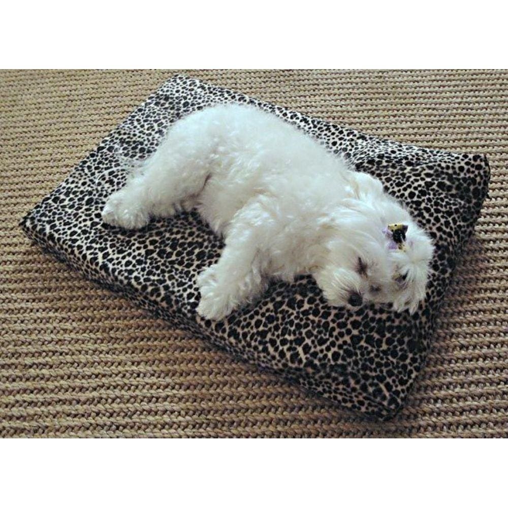 Colchão Cães Viscoelástico Gel Infusion Raças Pequenas Cor Onça