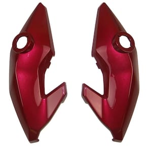Carenagem Farol Lateral Titan 150 2014 em Diante - Vermelho 2014