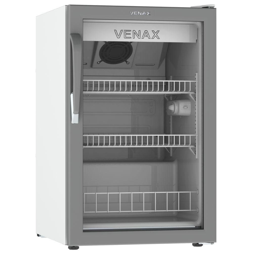 Expositor Vertical 100 Litros Venax VV100 Porta de Vidro - 110V