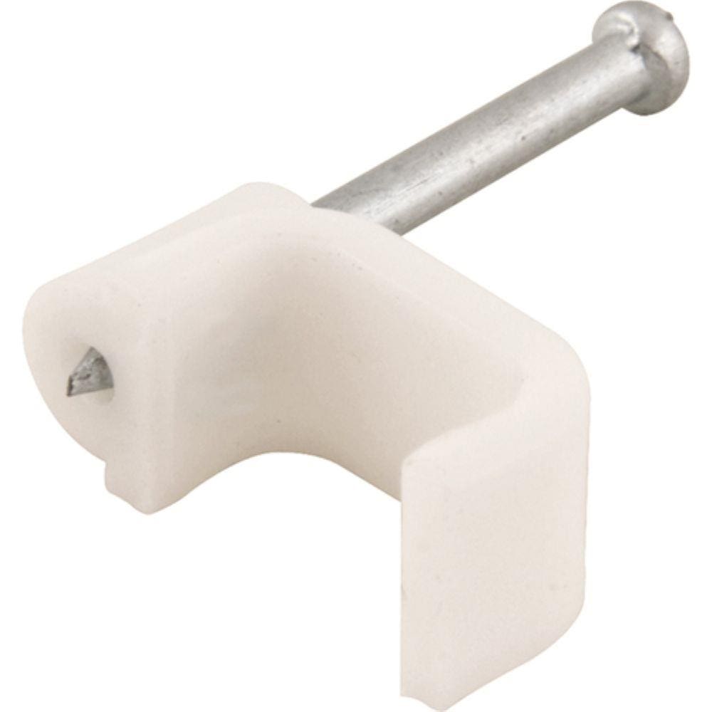 Grampo plástico chato para fios de10 mm - Vonder