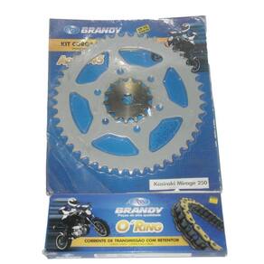 Kit Relação Mirage 250 14X46 - 520Hox116 Brandy (Corrente Ret Dourada)