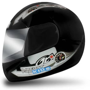 Capacete Liberty Four Kids Infantil Preto - 54
