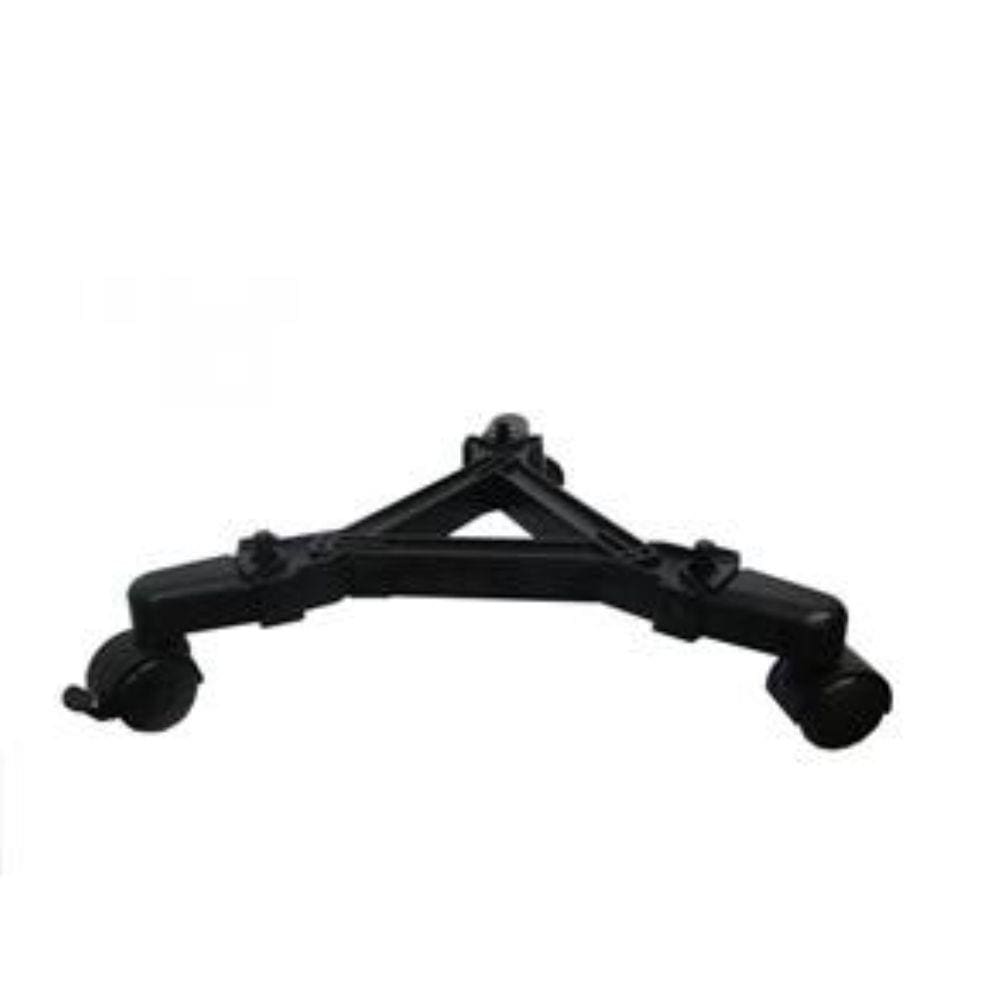 Suporte Com Rodízio Verde Vida Preto