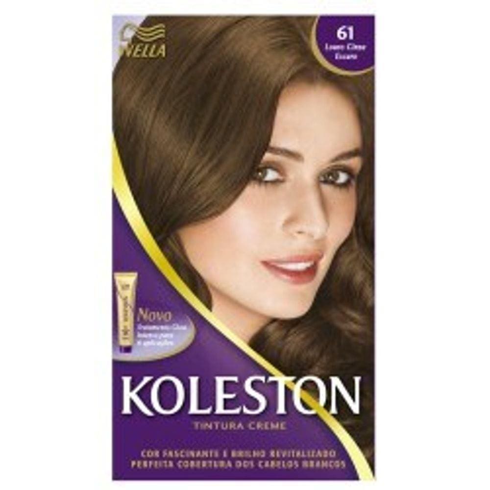 Tintura Koleston 61 Louro Cinza Escuro