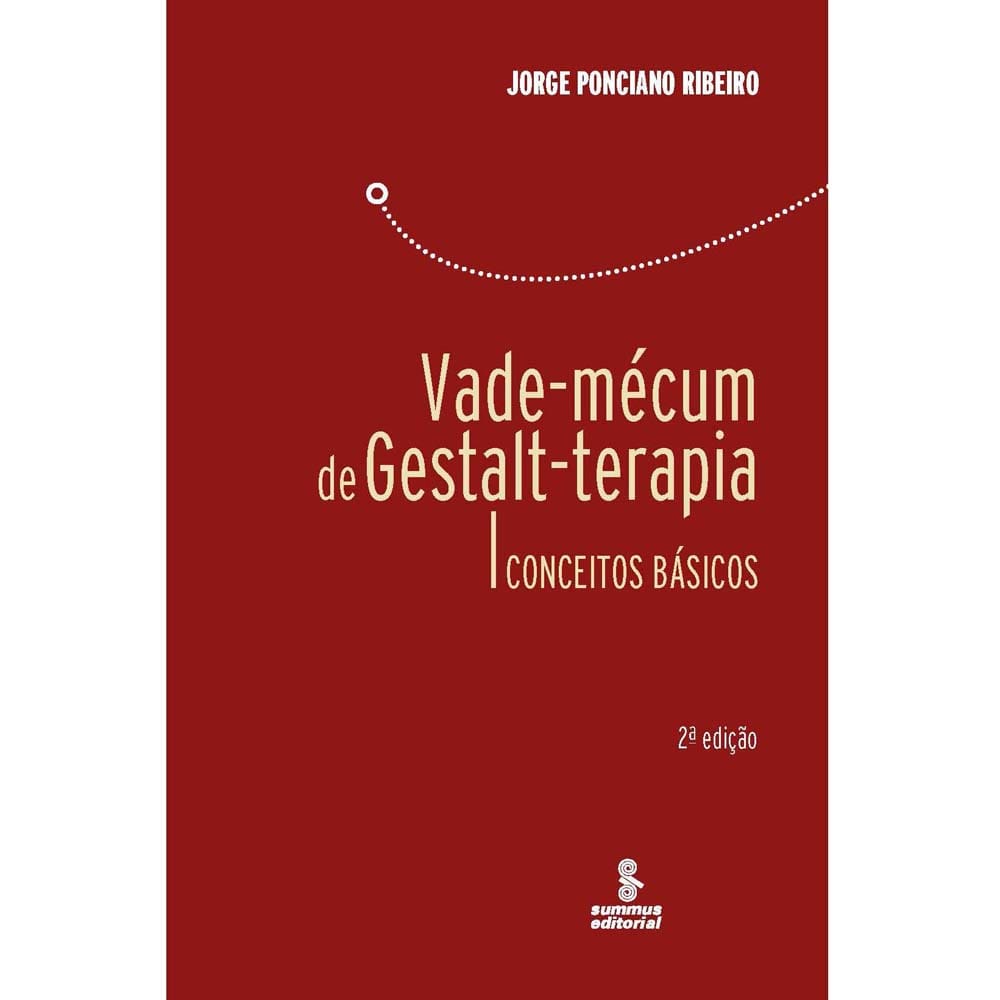 Livro - Vade-Mécum de Gestalt-terapia; Conceitos básicos - Jorge Ponciano Ribeiro