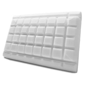 Travesseiro de Espuma Com Capa Malha 100% Algodão Anatomic
