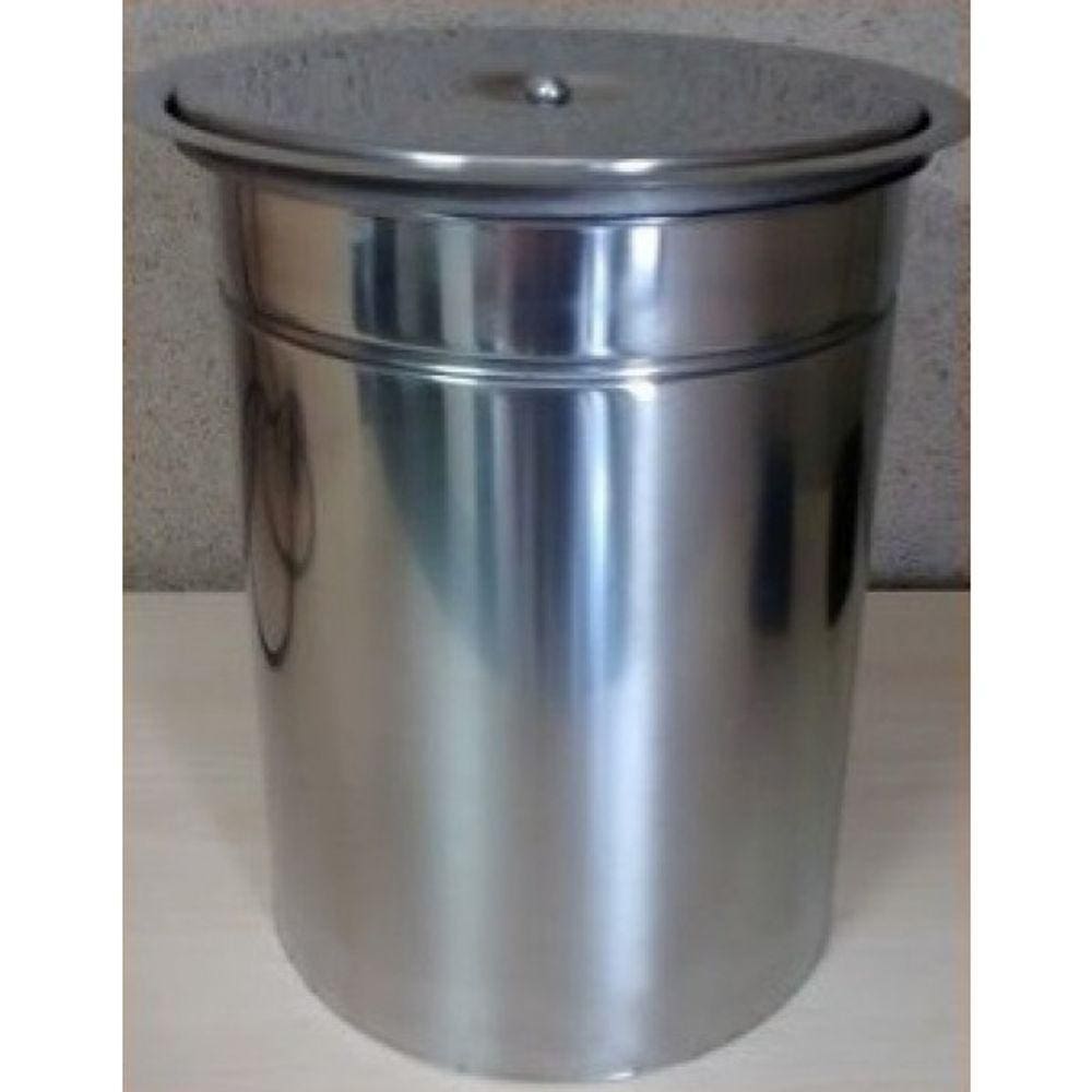 Lixeira de Embutir Inox - 06 Litros