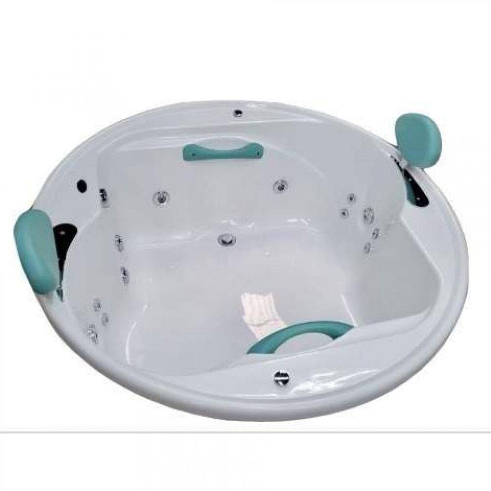 Banheira de Hidromassagem Ouro Fino Lunacril Standard 1,50m x 50cm - 06 Jatos