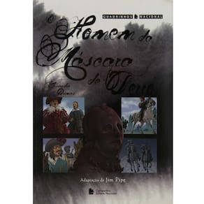 Livro - Quadrinhos Nacional - O Homem da Máscara de Ferro - Alexandre Dumas