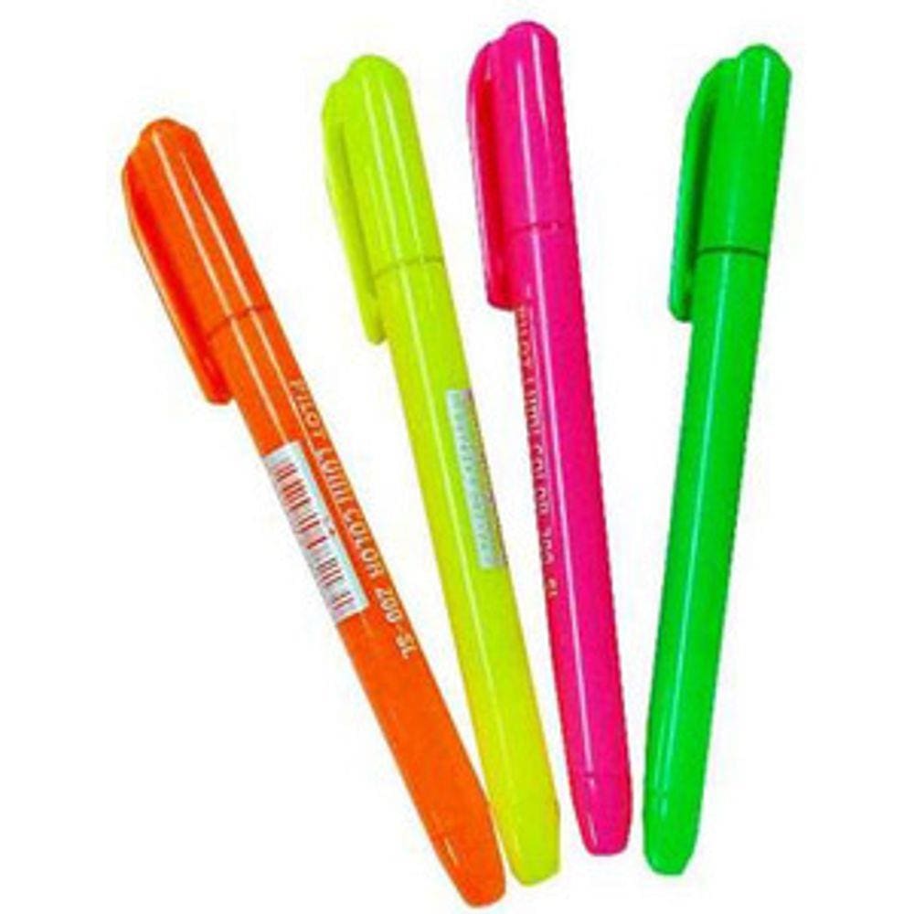 Caneta Marca Texto 04 Cores Lumi Color 200 Pilot