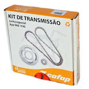 Kit Relação Honda Titan 150 Sport 05 / 09 Cofap Aço 1045