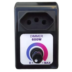 Dimmer Controlador e Regulador de Velocidade Capte 600W 3 unidades