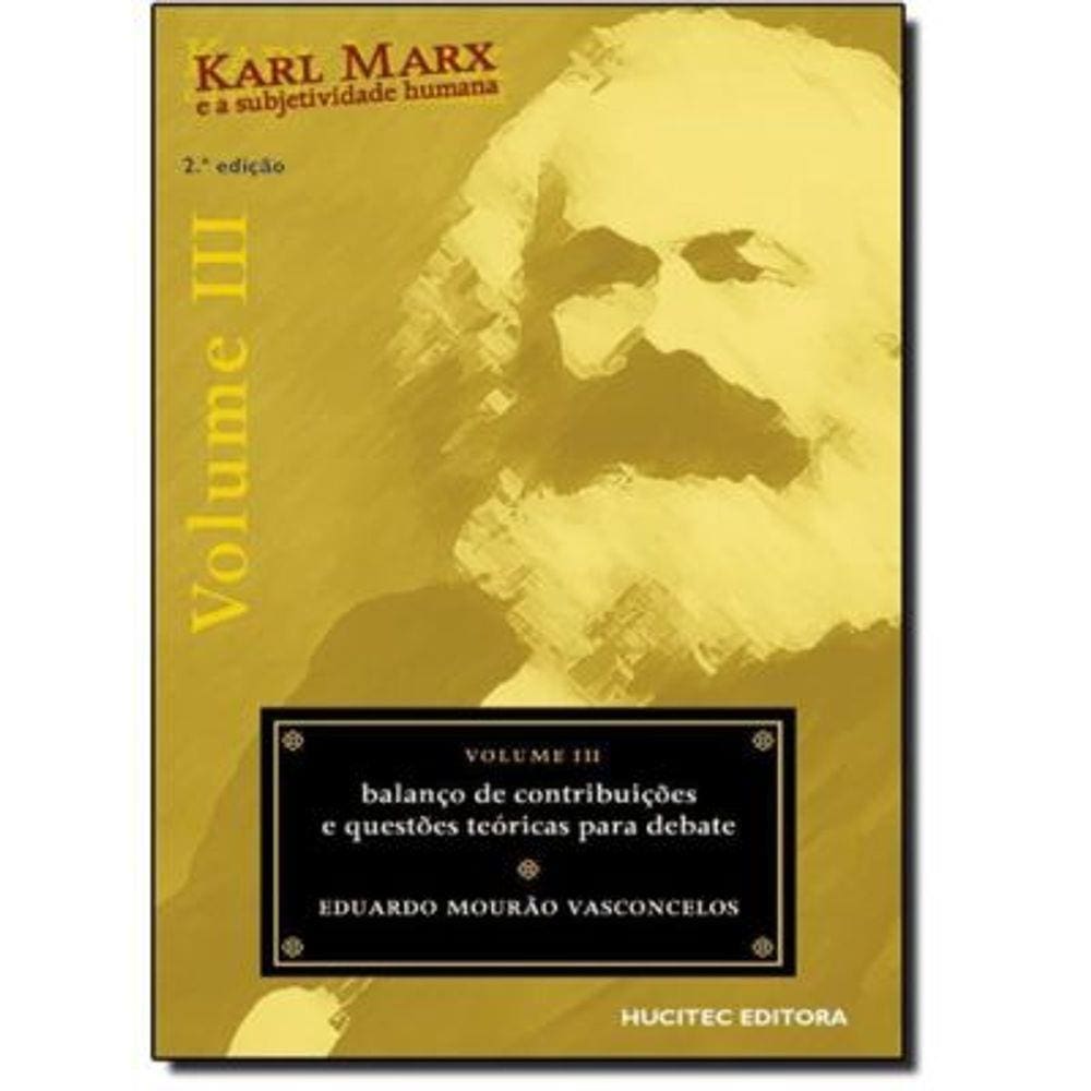 Karl Marx E A Subjetividade Humana