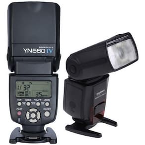 Flash Yongnuo Yn 560Iv Yn560 4 Compatível Para Câmeras Canon Ou Nikon Preto