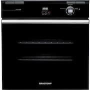 Forno de Embutir a Gás Brastemp 78 Litros BOA84AE com Grill e Timer Touch Preto - 220V