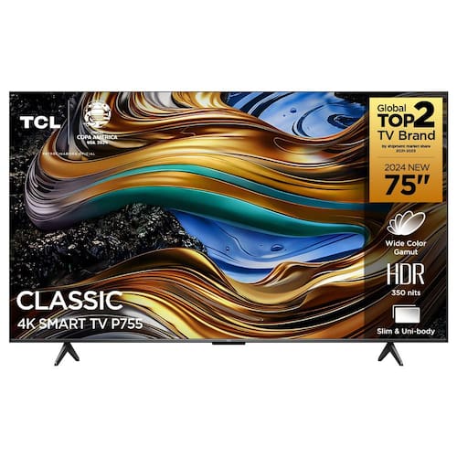 TV 75" até 86"